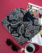 Winter Fern Shacket with Zipper