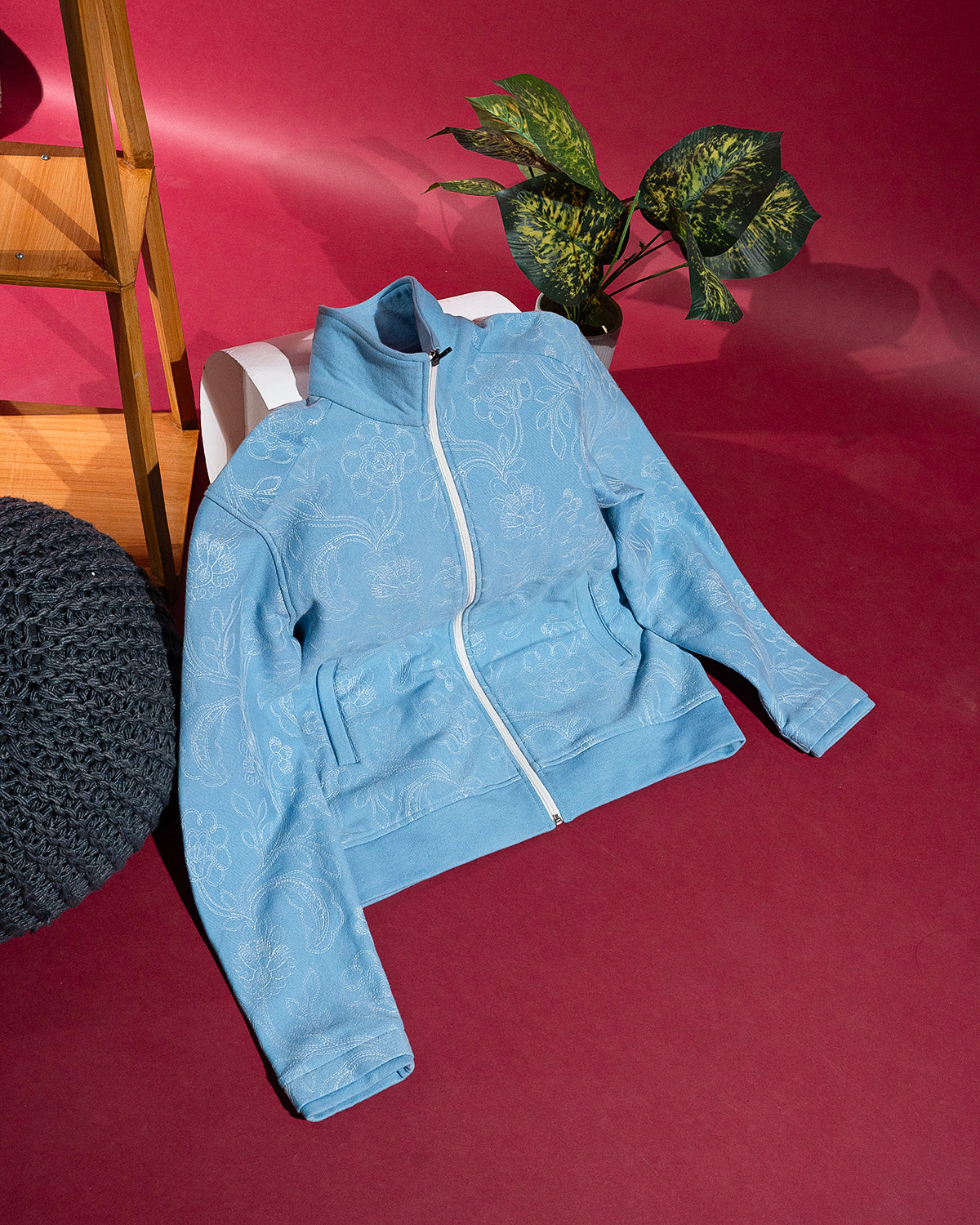 Winter Bloom Fleece Jacket